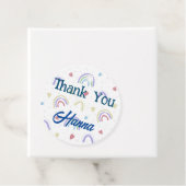 Gepersonaliseerd gunst Hartelijk dank Labels (In situ)