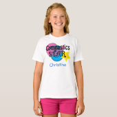 Gepersonaliseerd gymnastiek Shirt (Voorkant volledig)