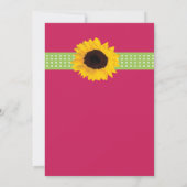 Gepersonaliseerd Gymnsatics Birthday Party Kaart (Achterkant)