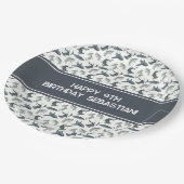 Gepersonaliseerd haaienpapier Bord | Waterverf haa (Gekanteld)