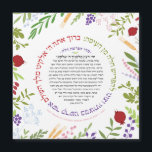 GEPERSONALISEERD Hafrashat Challah Yehi Ratzon Mag<br><div class="desc">Plannen voor een Community Challah Bake? Je zit goed bij ons! Met bijpassende Challah Dough-Hoesjes, schorten Invites en meer. Neem contact met ons op over wholesale-prijskortingen. e-mail: BestDressedBread@gmail.com Een prachtige magneet met de volledige tekst van De Hebreeuwse Zegen zei toen 'Het nemen van Challah' omringd door moderne bloemen, granen en...</div>