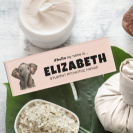 Gepersonaliseerd Hallo Mijn naam is Olifant Magnet Naambadge