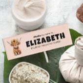 Gepersonaliseerd Hallo Mijn naam is Schattigee Koe Naambadge