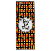 Gepersonaliseerd Halloween Candy Corn 4 Maten Wijn Cadeautas (Achterkant)