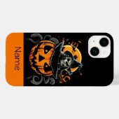 Gepersonaliseerd/Halloween/pompoen Case-Mate iPhone Case (Achterkant (horizontaal))