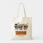 Gepersonaliseerd Halloween Tas – Hangin’ With My B (Achterkant)
