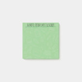 Gepersonaliseerd handboek voor schoolbenodigdheden post-it® notes (Voorkant)