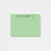 Gepersonaliseerd handboek voor schoolbenodigdheden post-it® notes (Voorkant)