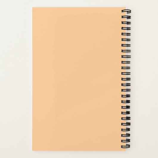 Gepersonaliseerd handschrift praktijk spiraal Noti Notitieboek (Achterkant)