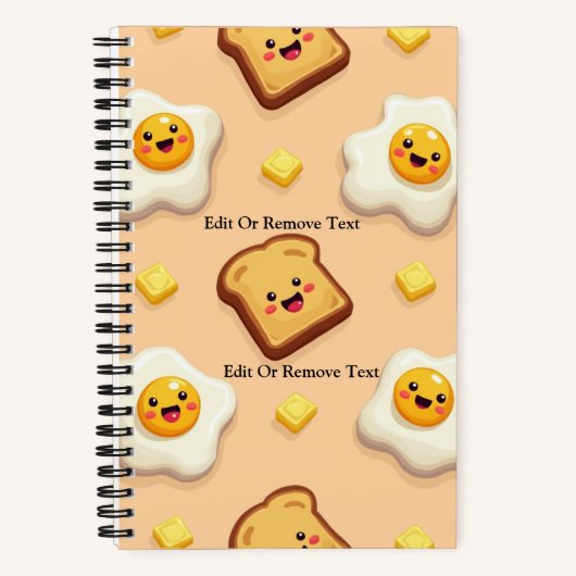 Gepersonaliseerd handschrift praktijk spiraal Noti Notitieboek (Voorkant)