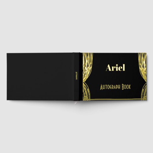 Gepersonaliseerd handtekeningenboek gastenboek (Volledig)