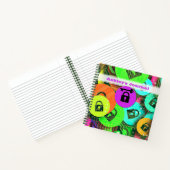 Gepersonaliseerd hangslot en sleuteljournaal notitieboek (Binnen)