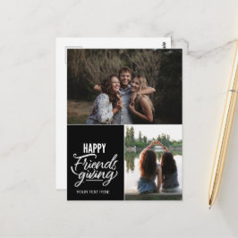 Gepersonaliseerd Happy Friendsgiving-Briefkaart Briefkaart