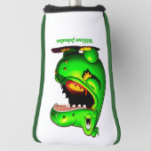 Gepersonaliseerd Happy Gator Golf Putter Hoesje Golfheadcover (Draai 90)
