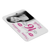 Gepersonaliseerd Happy Sweet 16th Birthday Magnet Magneet (Rechterzijde)