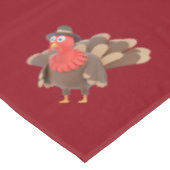 Gepersonaliseerd Happy Thanksgiving Autumn Herfst Tafelkleed (Gekanteld)