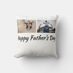 gepersonaliseerd happy Vaderdag-design Two-Tone Co Kussen