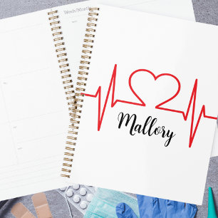 Gepersonaliseerd hart Eenvoudig Medisch Planner