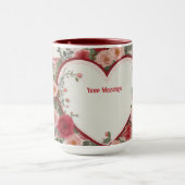 Gepersonaliseerd hart en Roos Mok (Midden)