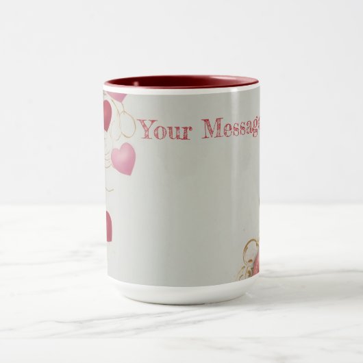 Gepersonaliseerd hart en Roos Mok (Midden)