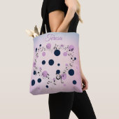 Gepersonaliseerd hart van de canvas tas van de Muz (Dichtbij)