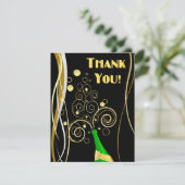 Gepersonaliseerd Hartelijk dank - met optionele fo Bedankkaart (Staand voorkant)