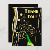 Gepersonaliseerd Hartelijk dank - met optionele fo Bedankkaart (Voorkant / Achterkant)