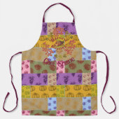 Gepersonaliseerd Harvest Blessings Autumn Schort (Voorkant)