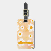 Gepersonaliseerd heerlijk Daisies Bagagelabel (Voorkant verticaal)
