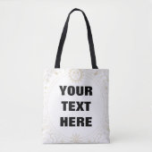 Gepersonaliseerd hemels Lijst Tote Bag (Voorkant)