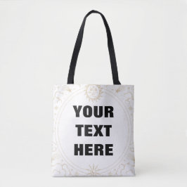 Gepersonaliseerd hemels Lijst Tote Bag