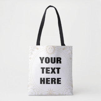 Gepersonaliseerd hemels Lijst Tote Bag