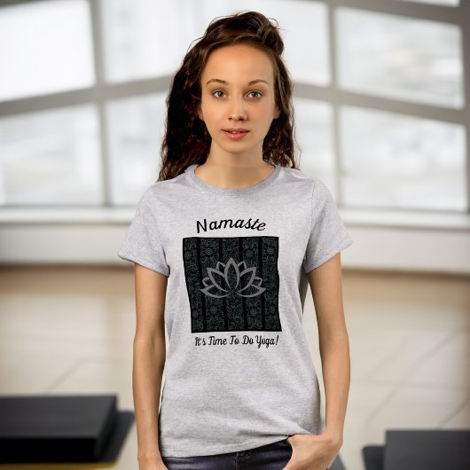 Gepersonaliseerd Henna Yoga Patroon T-shirt