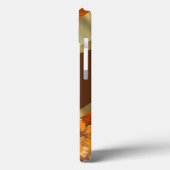 Gepersonaliseerd  herfst gekleurd bloemmotief Case-Mate iPhone case (Achterkant / Links)