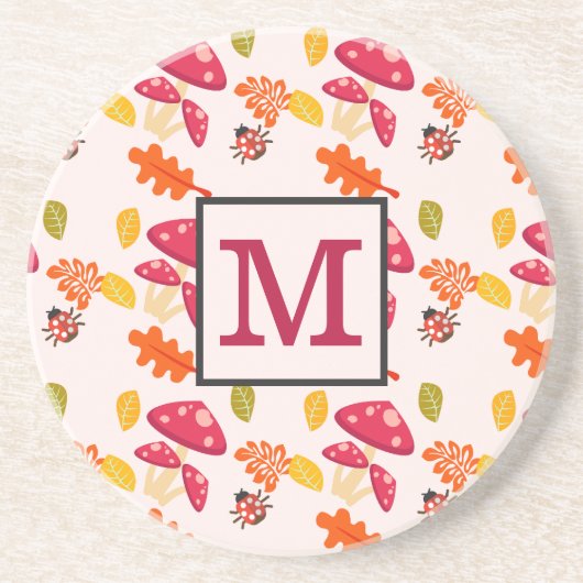 Gepersonaliseerd Herfst Onderzetter (Voorkant)