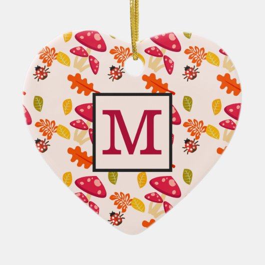 Gepersonaliseerd Herfst Ornament (Voorkant)