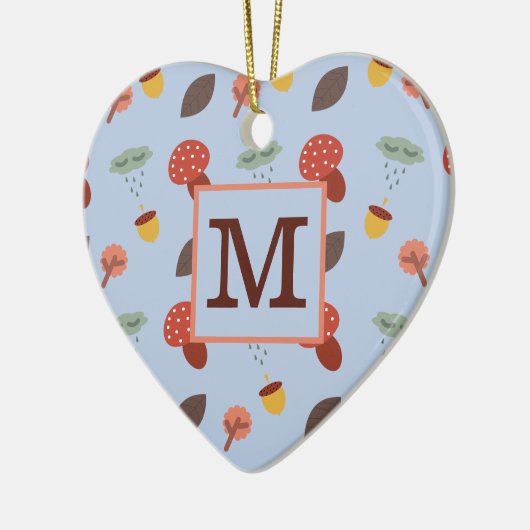 Gepersonaliseerd Herfst Ornament (Links)