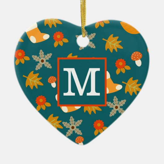 Gepersonaliseerd Herfst Ornament (Voorkant)