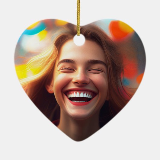 Gepersonaliseerd Herfst Ornament (Achterkant)