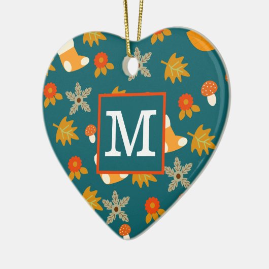 Gepersonaliseerd Herfst Ornament (Links)