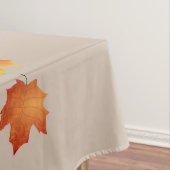 Gepersonaliseerd herfstbladeren Thanksgiving tafel Tafelkleed (Voorbeeld)