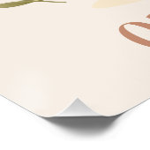 Gepersonaliseerd hertenkwekerij Poster (Hoek)