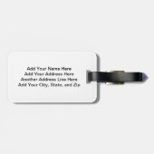 Gepersonaliseerd het Bagagelabel van Violin Player (Achterkant horizontaal)