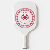 GEPERSONALISEERD HET IS EEN MARYLAND DING (KRABBEN PICKLEBALL PADDLE (Achterkant)