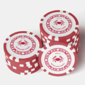 GEPERSONALISEERD HET IS EEN MARYLAND DING (KRABBEN POKER CHIPS (Opstapeling)