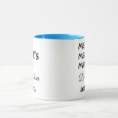 Gepersonaliseerd Het is Mejuffrouw Mevrouw Mevr. D Mok (Midden)