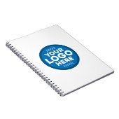 Gepersonaliseerd hier Jouw tekst of Logo Notitieboek (Rechterzijde)
