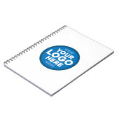 Gepersonaliseerd hier Jouw tekst of Logo Notitieboek (Linkerzijde)
