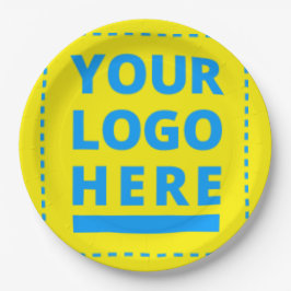 Gepersonaliseerd hier Jouw tekst of Logo Papieren Bordje