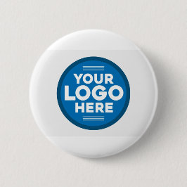 Gepersonaliseerd hier Jouw tekst of Logo Ronde Button 5,7 Cm